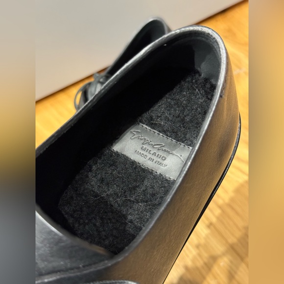 Giorgio Armani Dress Shoe - Black US9 - Picture 10 of 11
